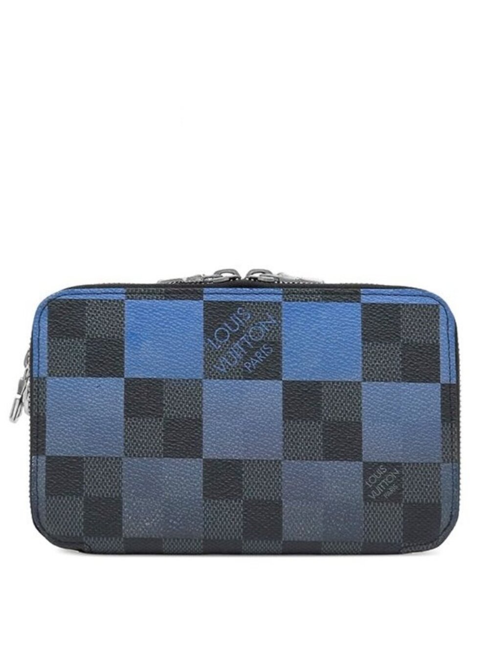 Louis Vuitton Shoulder Bag Alpha Wearable Wallet Leather Damier Graphite Giant